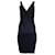 Autre Marque Vestido sin mangas de punto sin mangas con volantes en negro de Chanel Viscosa  ref.1296072