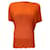 Autre Marque Maglione pullover in maglia di cashmere e seta arancione Hermes Cachemire  ref.1296087