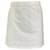 Autre Marque Koche Ivory Crystal Embellished Mini Skirt Cream Cotton  ref.1296091