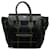 Luggage Céline Bolso tote tipo equipaje de tartán pequeño Celine en negro Lana  ref.1296104