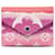 Pink Louis Vuitton Monogram Giant Escale Victorine Small Wallets Toile Rose  ref.1296151