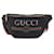 Schwarze Gürteltasche mit Gucci-Logo Leder  ref.1296160