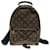 Brown Louis Vuitton Monogram Palm Springs PM Backpack Leather  ref.1296166