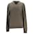 Tommy Hilfiger Suéter masculino de algodão orgânico e seda com decote em V Verde  ref.1296216