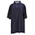 Tommy Hilfiger Herren-Poloshirt mit normaler Passform und kurzen Ärmeln Marineblau Baumwolle  ref.1296243