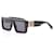 Off White OFF-WHITE  Sunglasses T.  plastic Black  ref.1296277