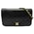 Chanel CC Matelassé-Tasche mit durchgehender Klappe Leder  ref.1296328