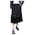 Comme Des Garcons Black wool and velvet pleated skirt - size S  ref.1296373