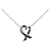 Tiffany & Co Collar con colgante grande de corazón amoroso de plata Tiffany Metal  ref.1296467
