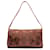 Bolsa de ombro em nylon com estampa rosa Givenchy Marrom Algodão Pano  ref.1296472