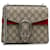 Gucci Brown Mini GG Supreme Dionysus Crossbody Bag Suede Cuir Toile Tissu Marron Beige  ref.1296488