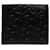 Burberry Black TB Embossed Leather Bifold Wallet Pony-style calfskin  ref.1296495