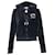 Chaqueta con capucha y cremallera de algodón orgánico negro Ganni x Juicy Couture  ref.1296533