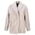 Ba&Sh Welli Faux Shearling Coat In Ecru Polyester White Cream  ref.1296535