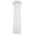 Chloé Vestido Maxi Chloe Knit em Jacquard de Acetato Branco Fibra de celulose  ref.1296541