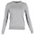 Burberry Elbow Patch Detail Sweater in Grey Wool   ref.1296547