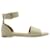 Valentino Garavani Valentino Rockstud Accents Sandals in Cream Leather White  ref.1296550