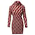 Pleats Please Mini-robe à manches longues en polyester multicolore  ref.1296567