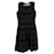 Vestido sin mangas texturizado Oscar De La Renta en lana reciclada negra Negro  ref.1296573