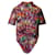 Isabel Marant Nelia Camisa com estampa floral na cintura em algodão multicolorido  ref.1296609