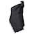 Marques Almeida One-Shoulder-Top mit Schleife aus schwarzer Baumwolle  ref.1296610