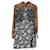Robe chemise Miu Miu à imprimés multiples en coton multicolore  ref.1296618