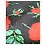 Pantalones cortos con estampado de rosas Ganni en algodón negro - vista 9