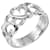 Tiffany & Co Triple Heart Silvery Silver  ref.1296745