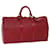 Louis Vuitton Epi Keepall 50 Boston Bag Red M42967 Autenticação de LV 68419 Vermelho Couro  ref.1296773