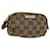 GUCCI GG Canvas Bamboo Pouch Beige 246174 Auth yk11167  ref.1296788