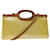 LOUIS VUITTON Monogram Vernis Roxbury Drive Hand Bag Perle M91374 LV Auth ep3547 Patent leather  ref.1296809