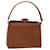 GUCCI Bamboo Hand Bag Leather Brown 000 406 0175 Auth hk1115  ref.1296823