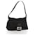 FENDI Mamma Baguette Shoulder Bag Nylon Black Auth yk11070  ref.1296842