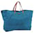 GUCCI GG Canvas Tote Bag Blue 286198 auth 68055 Cloth  ref.1296909