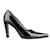 Prada Pointed Pump Heels Black Leather  ref.1296948