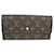 Louis Vuitton Porte Monnaie Credit Brown Cloth  ref.1296980
