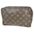Louis Vuitton Trousse de Toilette Brown Cloth  ref.1296984