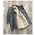 Trench Burberry London Cinza Algodão - vista 5