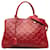 Red Louis Vuitton Monogram Empreinte Montaigne MM Satchel Cuir Rouge  ref.1297080