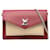 Twist Borsa a tracolla pochette con catena Louis Vuitton MyLockMe rossa Rosso Pelle  ref.1297081
