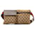 Brown Gucci GG Canvas Web lined Pocket Belt Bag Cloth  ref.1297091