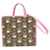 Bolso satchel multicolor con diseño de conejo floral Gucci Yuko Higuchi GG Supreme Cuero  ref.1297094