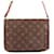 Brown Louis Vuitton Monogram Musette Tango Long Strap Crossbody Bag Leather  ref.1297149