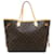 Braune Neverfull GM-Einkaufstasche mit Louis Vuitton-Monogramm Leder  ref.1297175