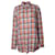 Dries van Noten, chemise de défilé à carreaux Coton Lin Multicolore  ref.1297183