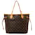 Brown Louis Vuitton Monogram Neverfull MM Tote Bag Leather  ref.1297213