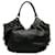 Schwarze Hobo-Tasche mit Louis Vuitton-Monogramm Mahina L Leder  ref.1297228
