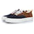 closed, suede sneakers in brown and blue  ref.1297246