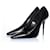 Saint Laurent SAN LORENZO, zapatos de tacón con punta Zoe Negro Charol  ref.1297247