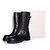 Jimmy Choo, Biker 2 Lederstiefel Schwarz - Ansicht 8